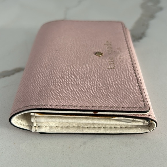 Kate Spade Mikas Pond Christine Light Pink Small Wallet Card Hokder - Picture 4 of 14